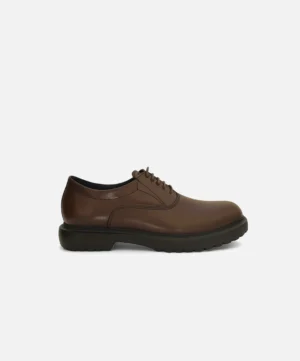 V02 Chaussure en Cuir Marone