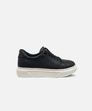 Sneakers en Cuir Noir